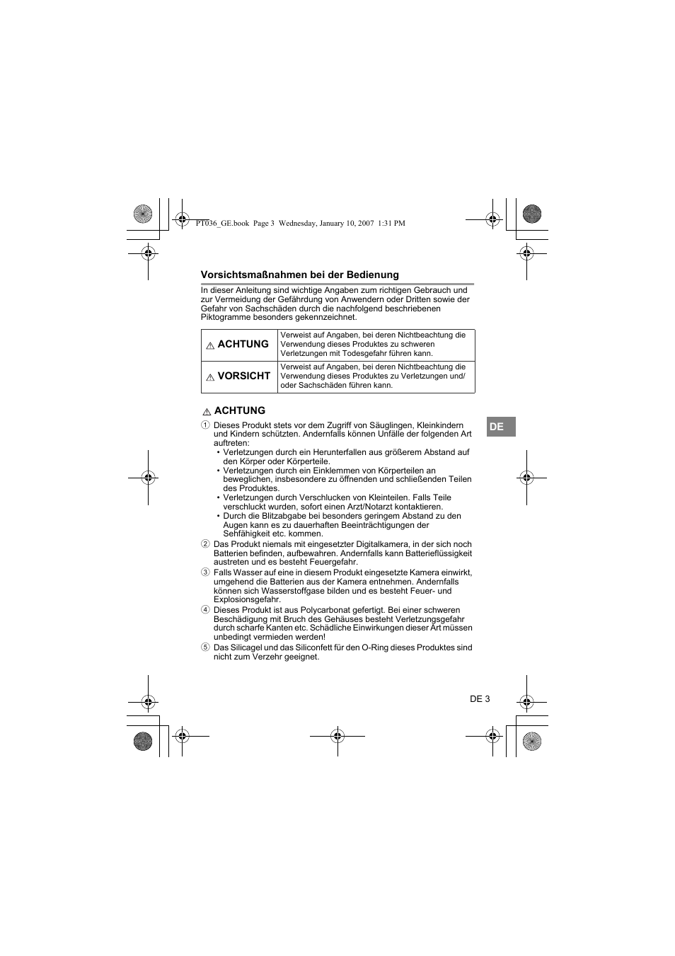 Olympus PT-036 User Manual | Page 117 / 268