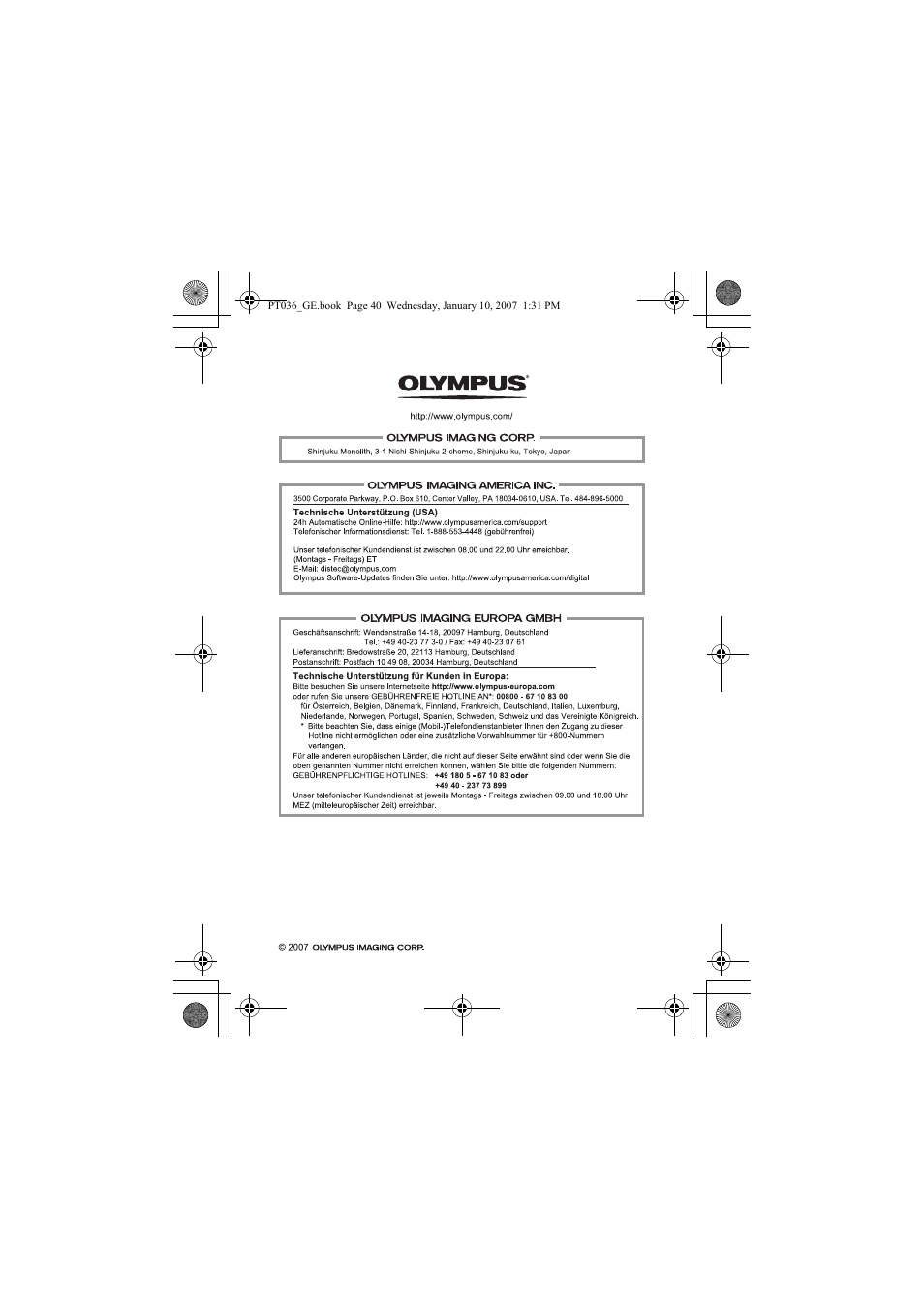 Olympus PT-036 User Manual | Page 153 / 268