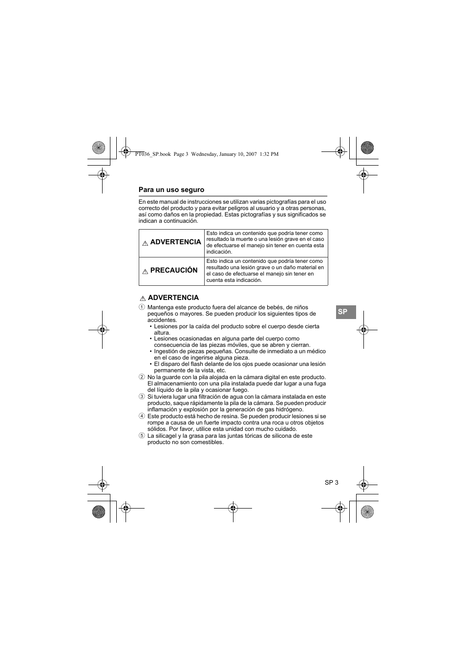 Olympus PT-036 User Manual | Page 155 / 268