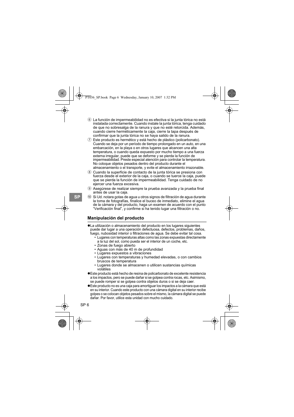 Olympus PT-036 User Manual | Page 158 / 268