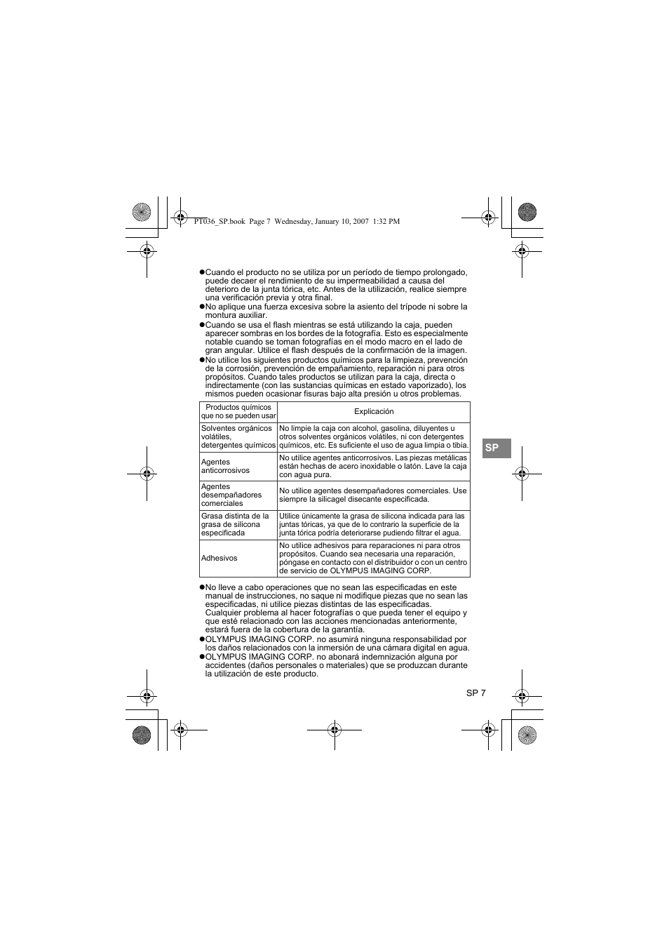 Olympus PT-036 User Manual | Page 159 / 268