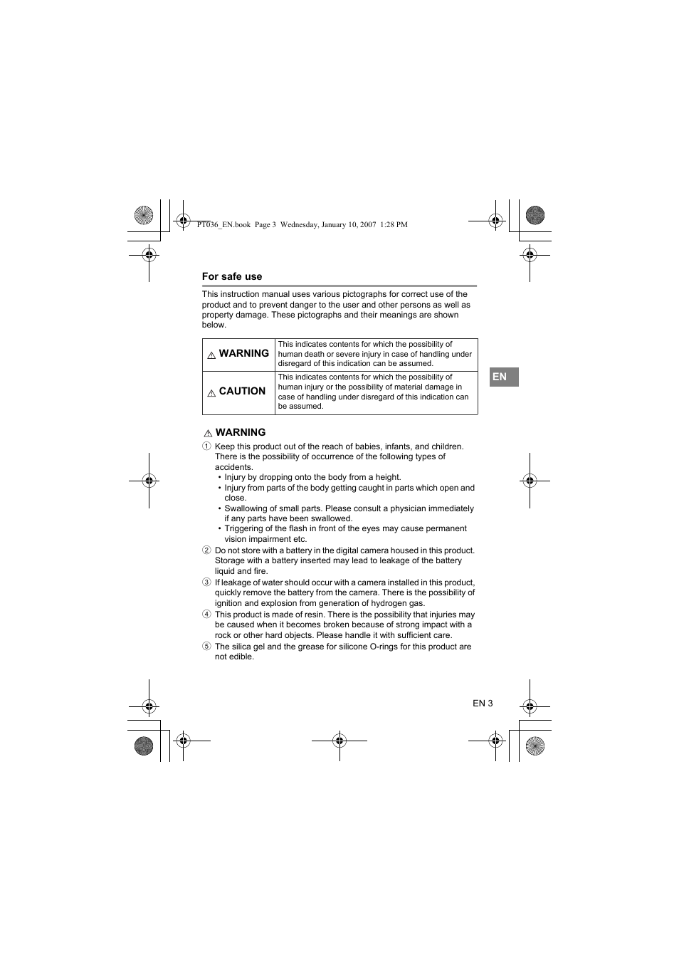 Olympus PT-036 User Manual | Page 41 / 268