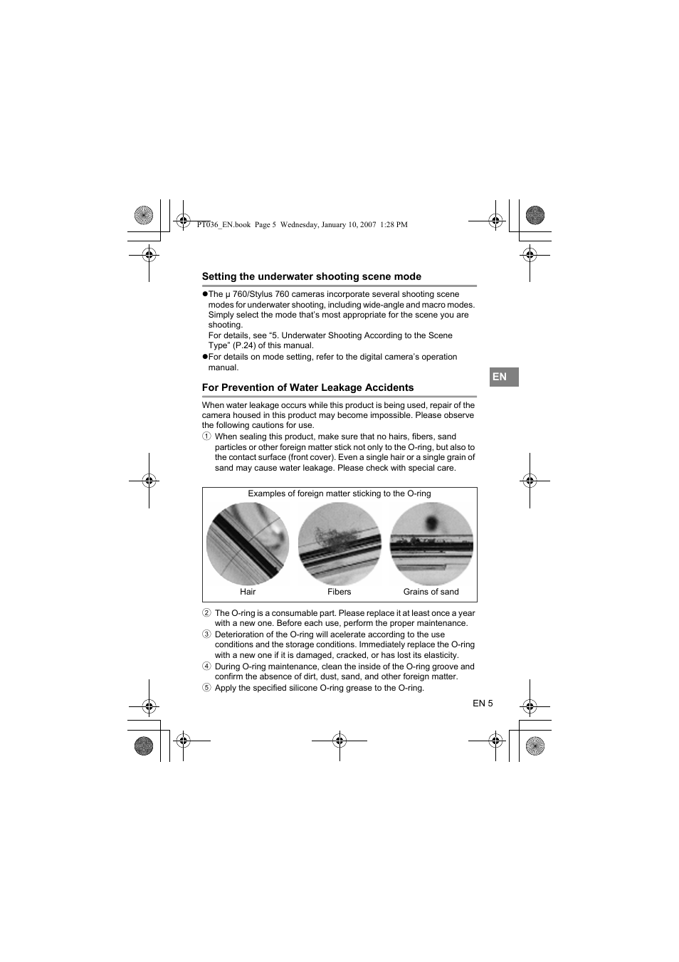 Olympus PT-036 User Manual | Page 43 / 268