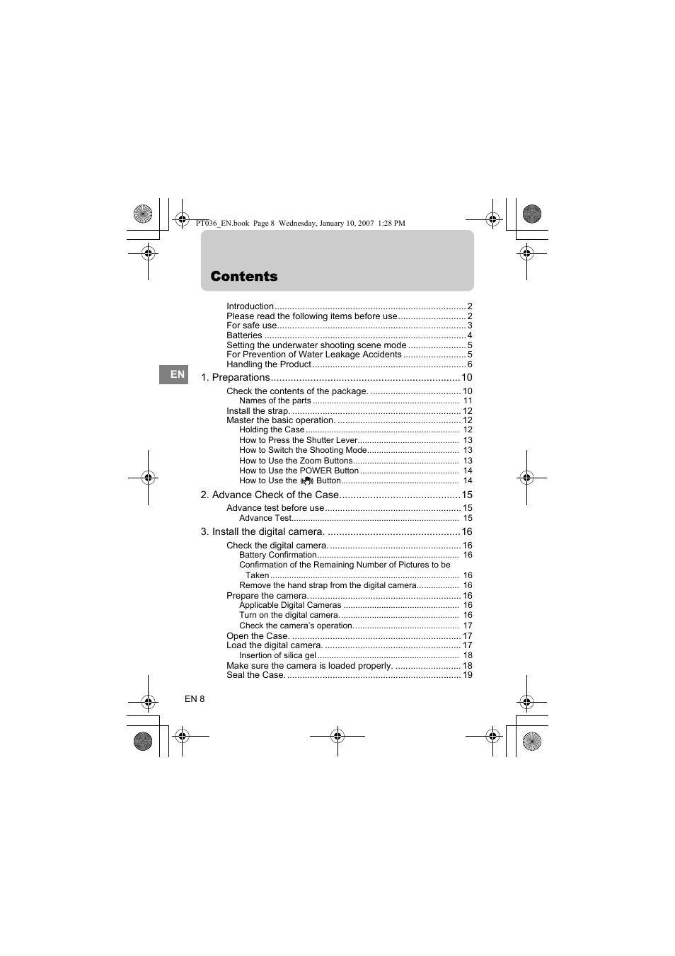 Olympus PT-036 User Manual | Page 46 / 268