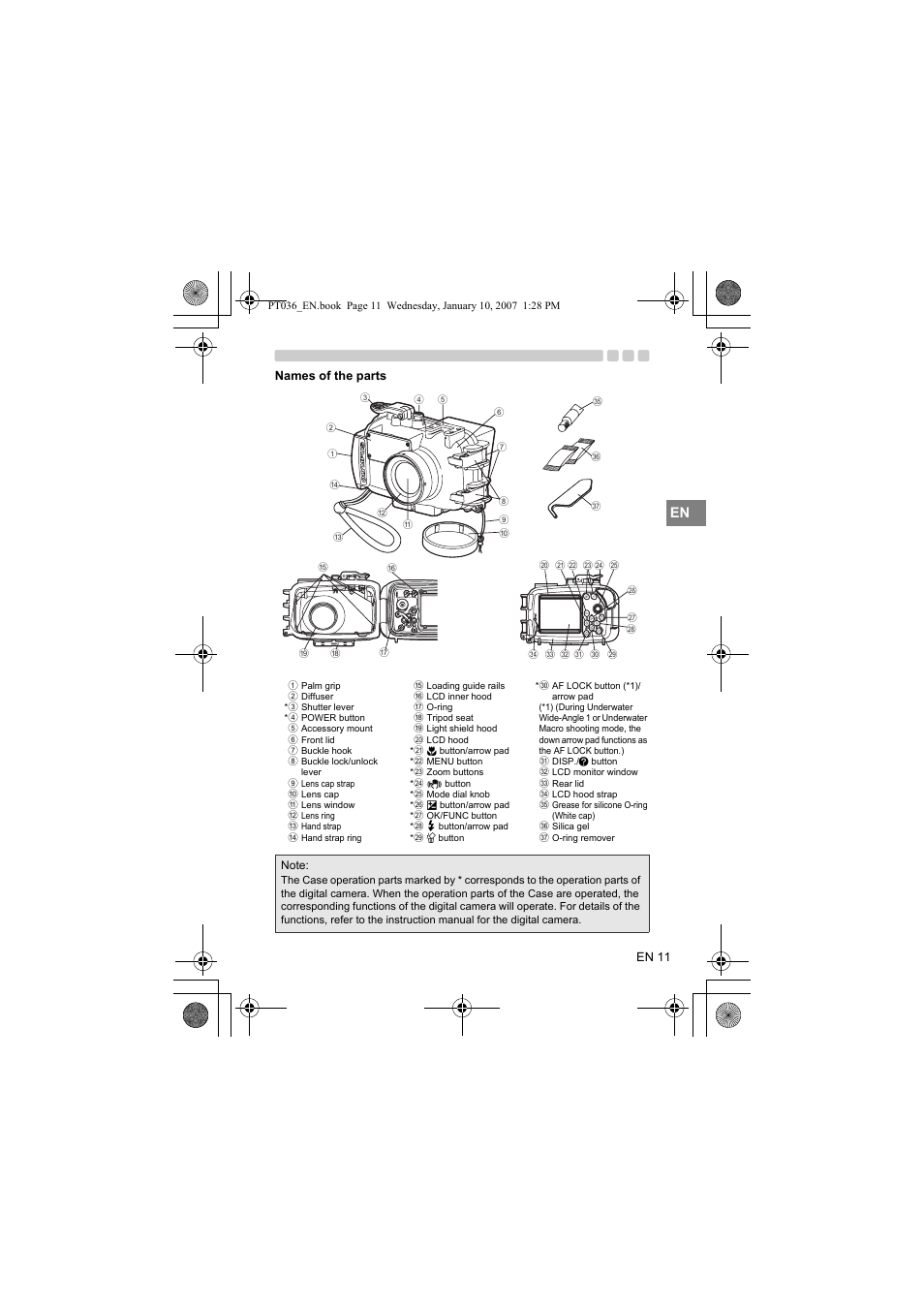 Olympus PT-036 User Manual | Page 49 / 268
