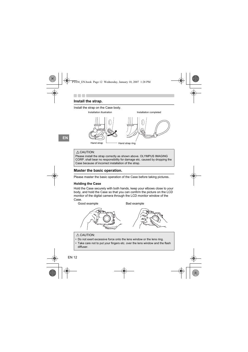 Olympus PT-036 User Manual | Page 50 / 268