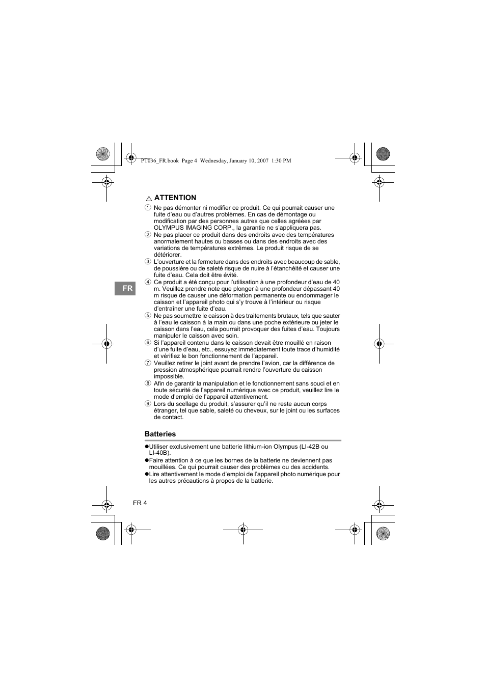 Olympus PT-036 User Manual | Page 80 / 268