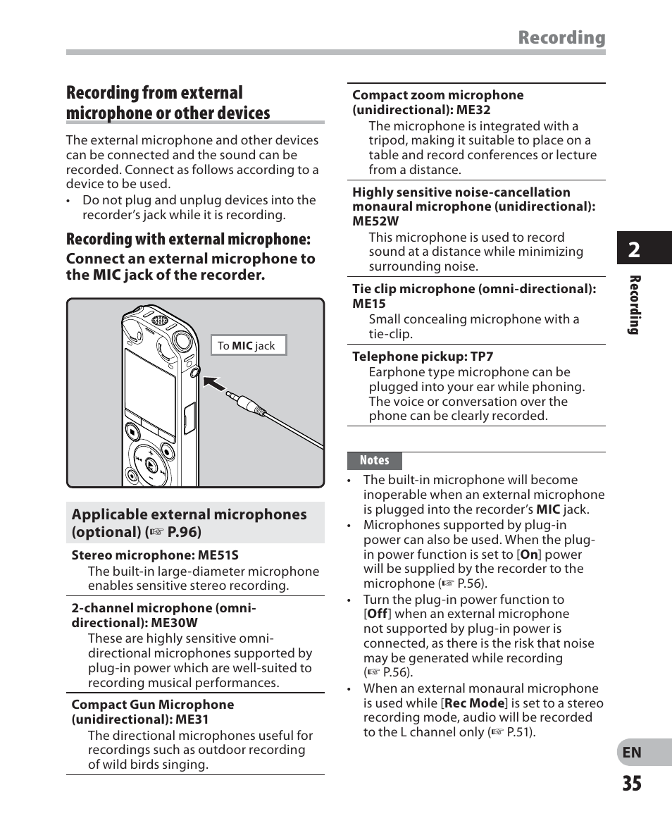 Olympus LS-7 User Manual | Page 35 / 103