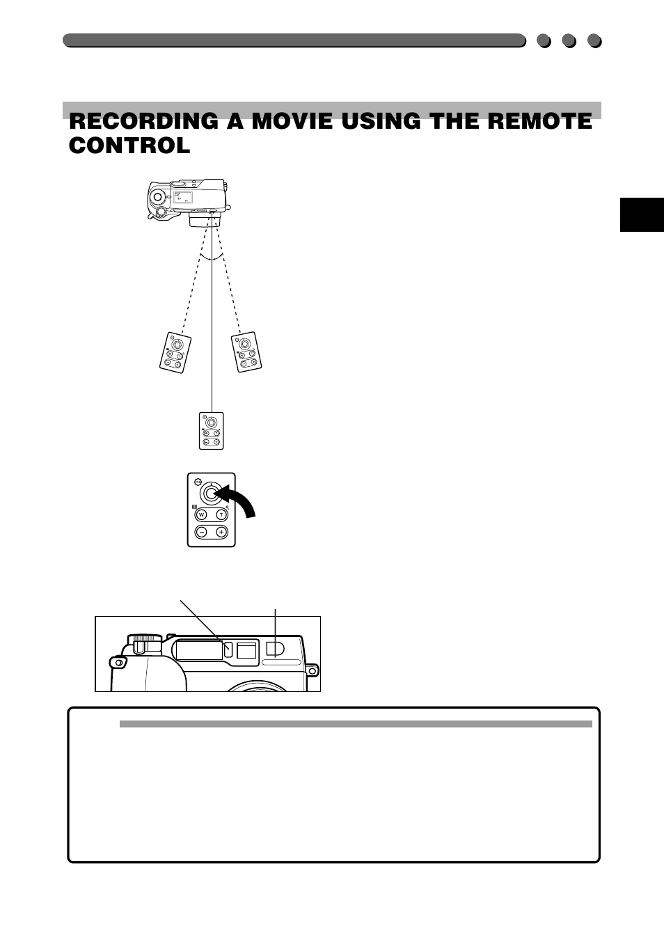 119 recording a movie using the remote control | Olympus C-2020ZOOM User Manual | Page 119 / 200