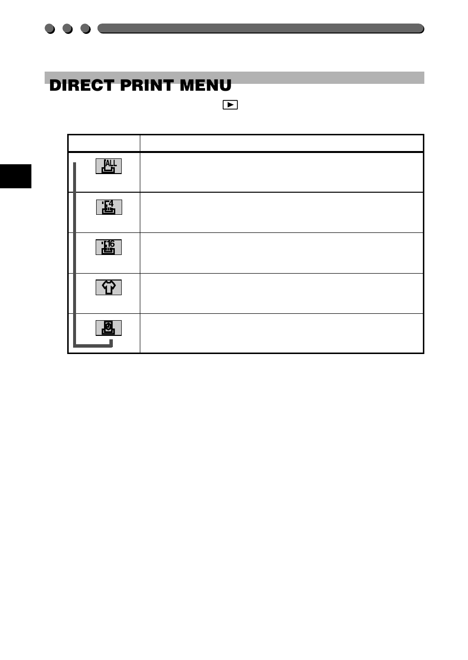 Direct print menu | Olympus C-2020ZOOM User Manual | Page 150 / 200