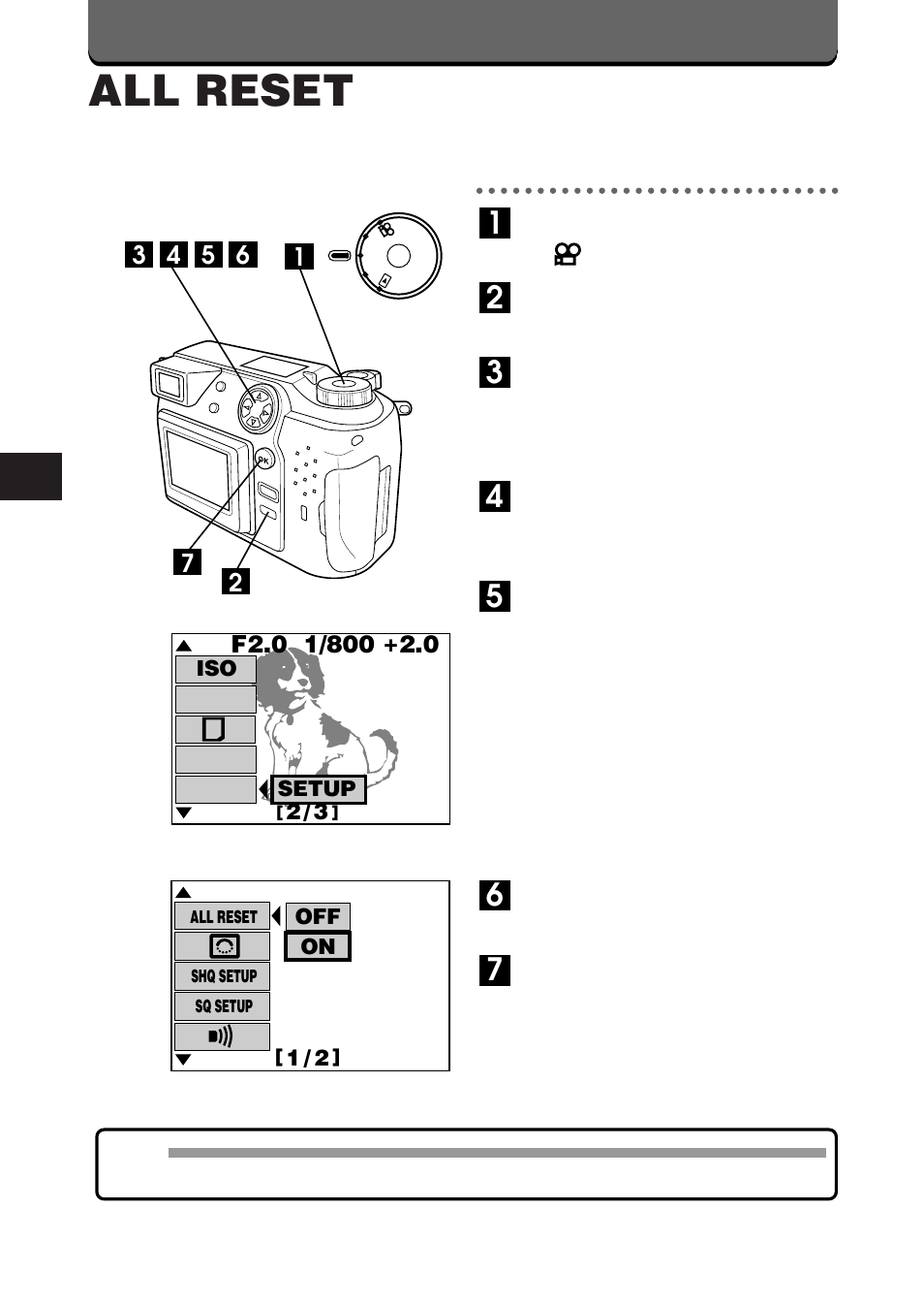 All reset | Olympus C-2020ZOOM User Manual | Page 170 / 200