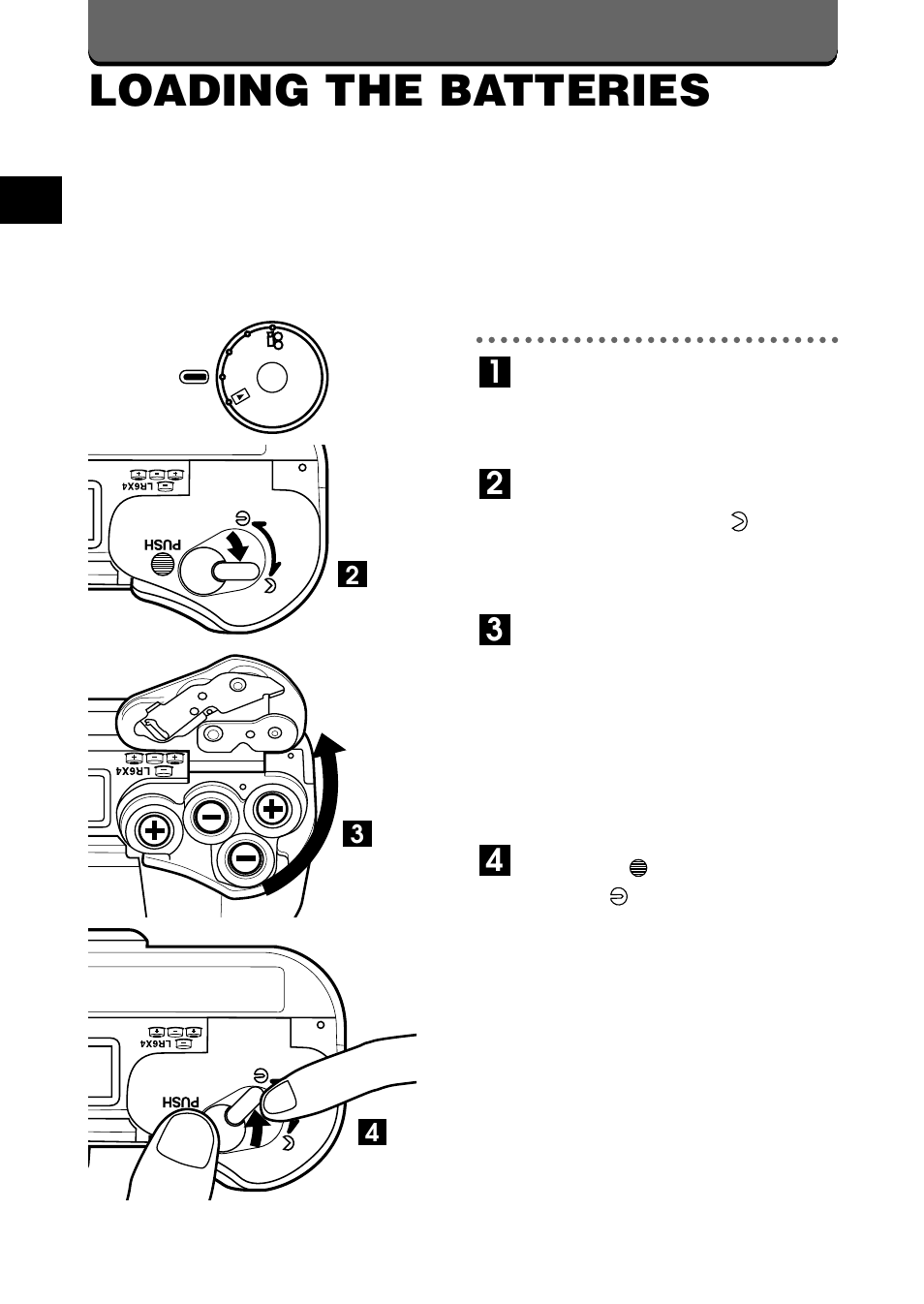 Loading the batteries | Olympus C-2020ZOOM User Manual | Page 22 / 200