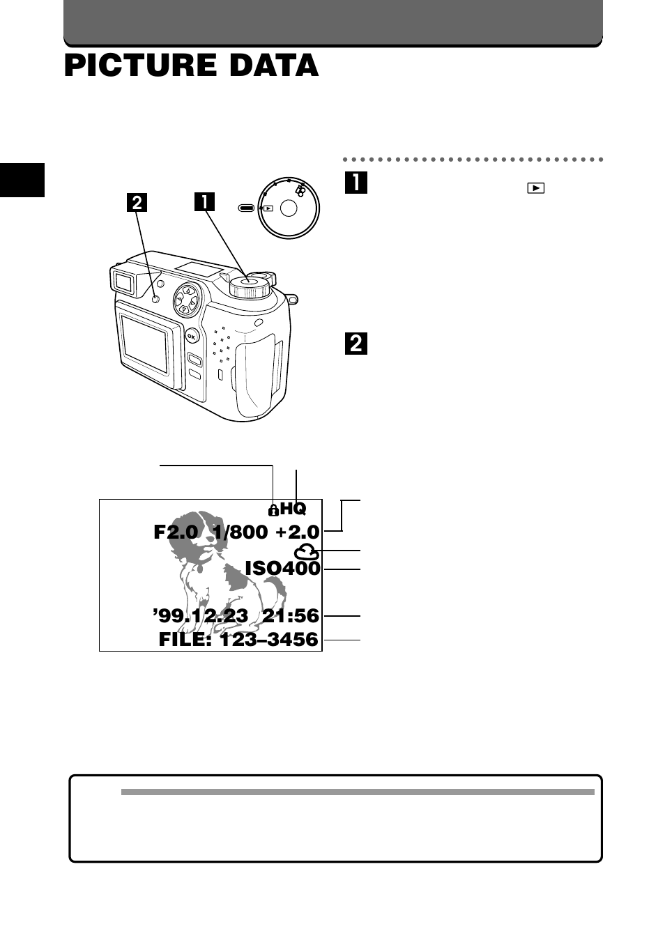 Picture data | Olympus C-2020ZOOM User Manual | Page 92 / 200