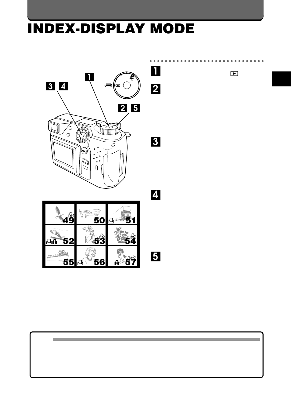 Index-display mode | Olympus C-2020ZOOM User Manual | Page 93 / 200