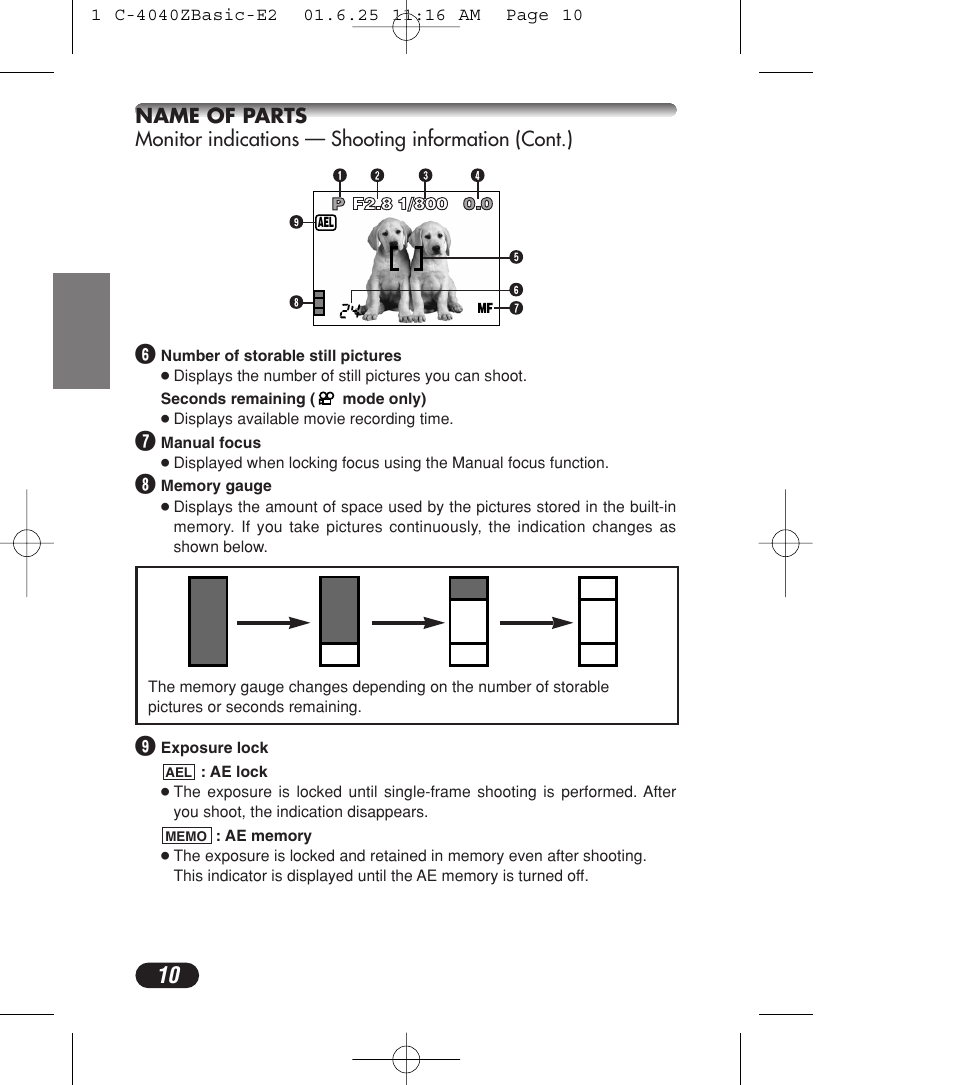 Olympus C-4040ZOOM User Manual | Page 10 / 196
