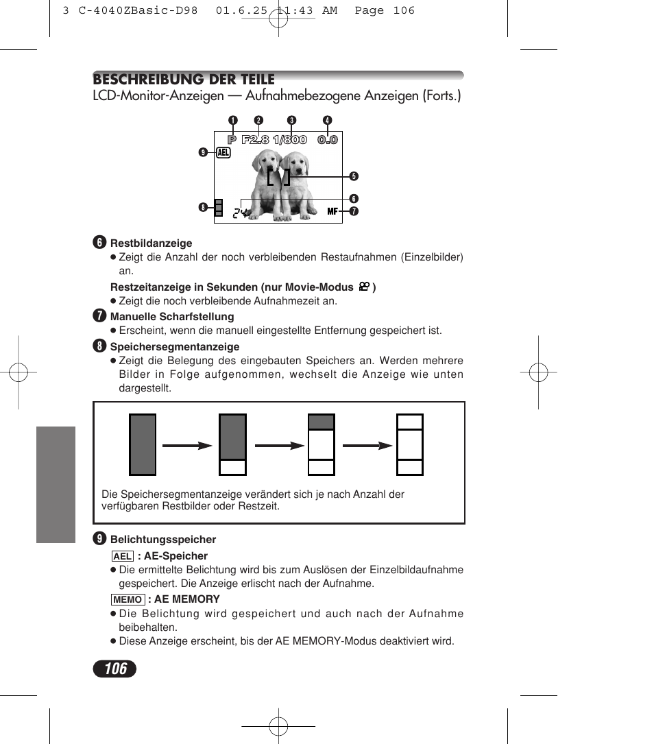 Olympus C-4040ZOOM User Manual | Page 106 / 196