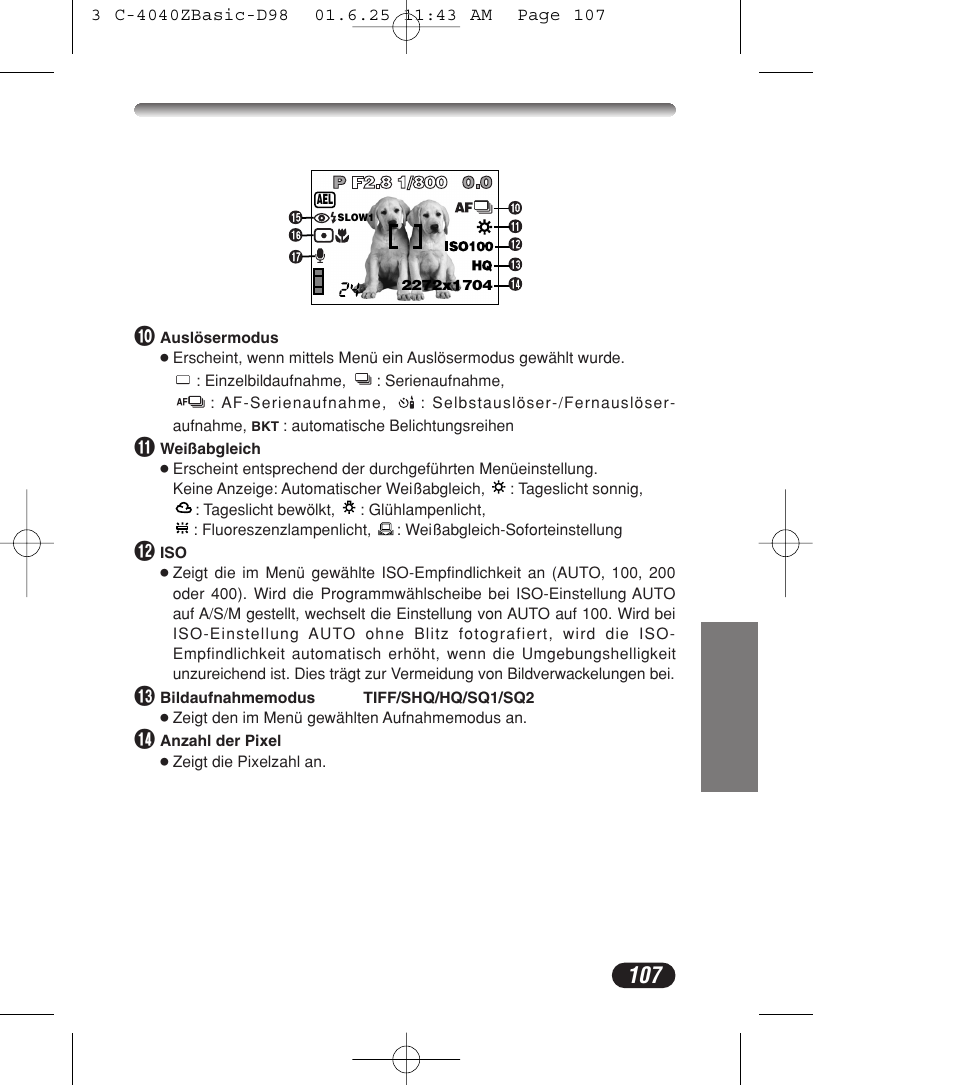 Olympus C-4040ZOOM User Manual | Page 107 / 196