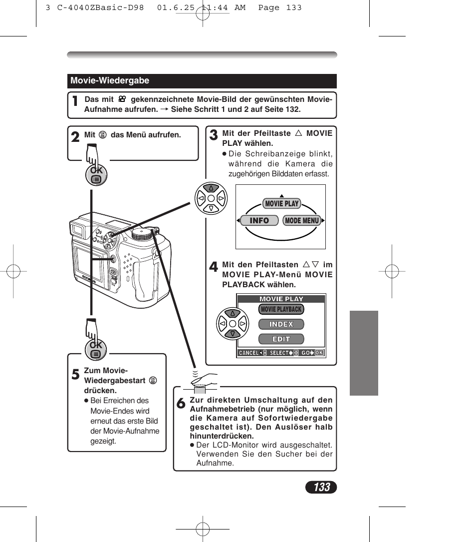 Olympus C-4040ZOOM User Manual | Page 133 / 196