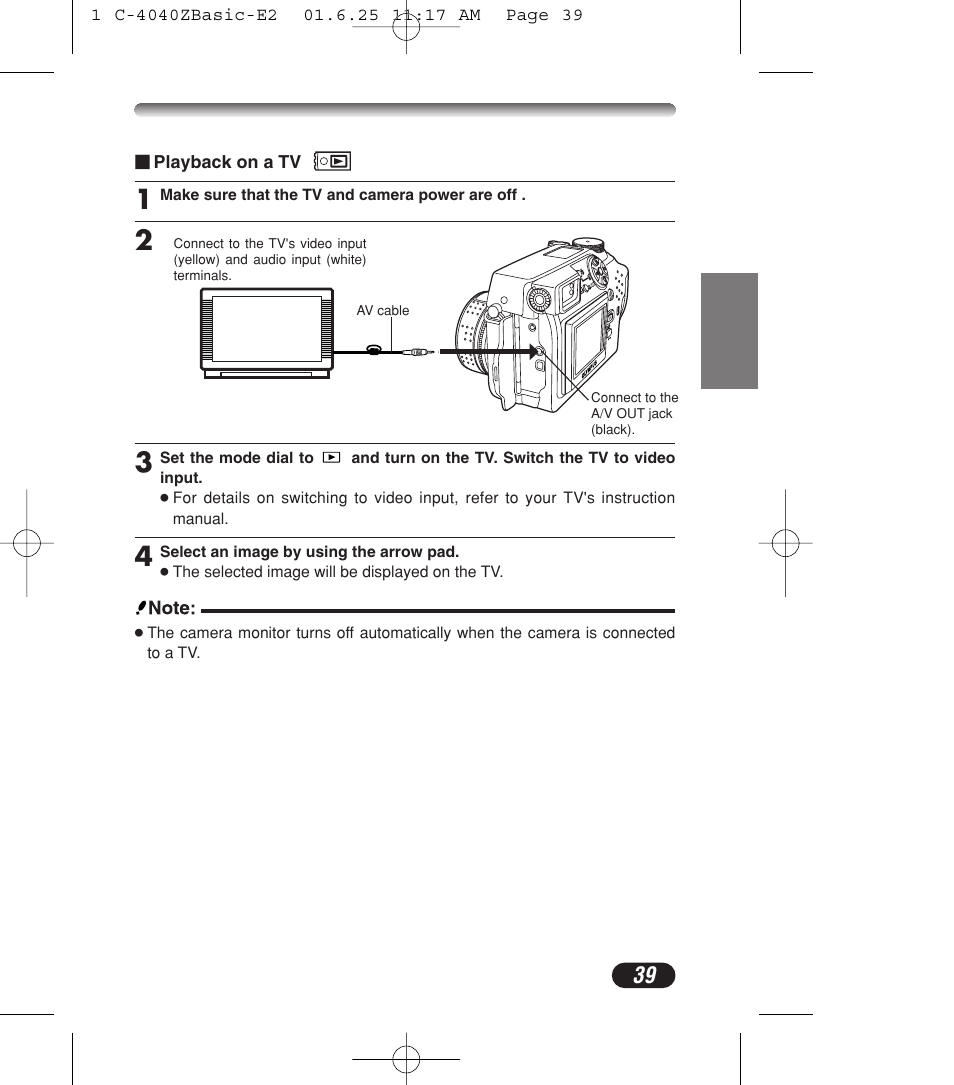 Olympus C-4040ZOOM User Manual | Page 39 / 196