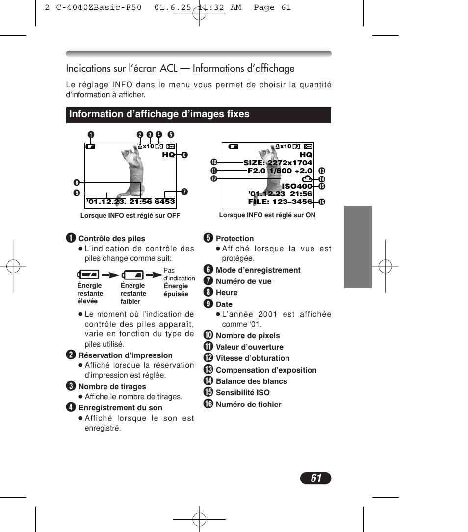 Olympus C-4040ZOOM User Manual | Page 61 / 196