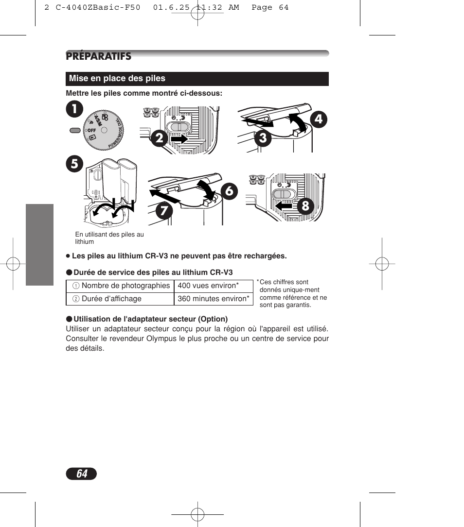 Olympus C-4040ZOOM User Manual | Page 64 / 196