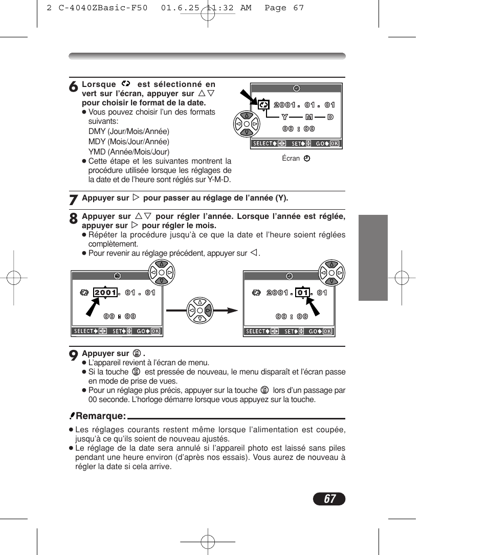 Olympus C-4040ZOOM User Manual | Page 67 / 196