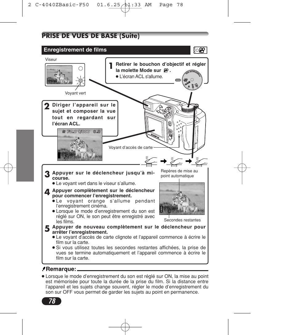 Olympus C-4040ZOOM User Manual | Page 78 / 196