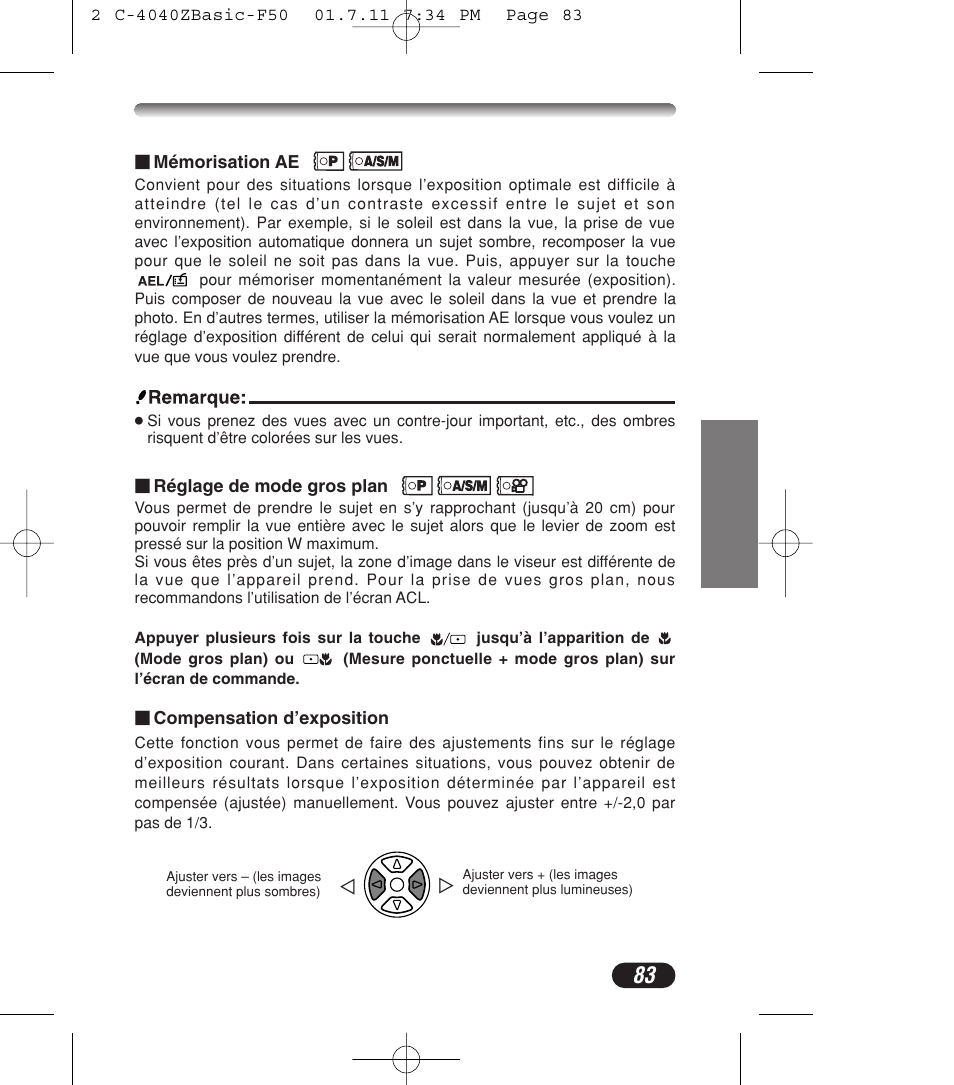 Olympus C-4040ZOOM User Manual | Page 83 / 196