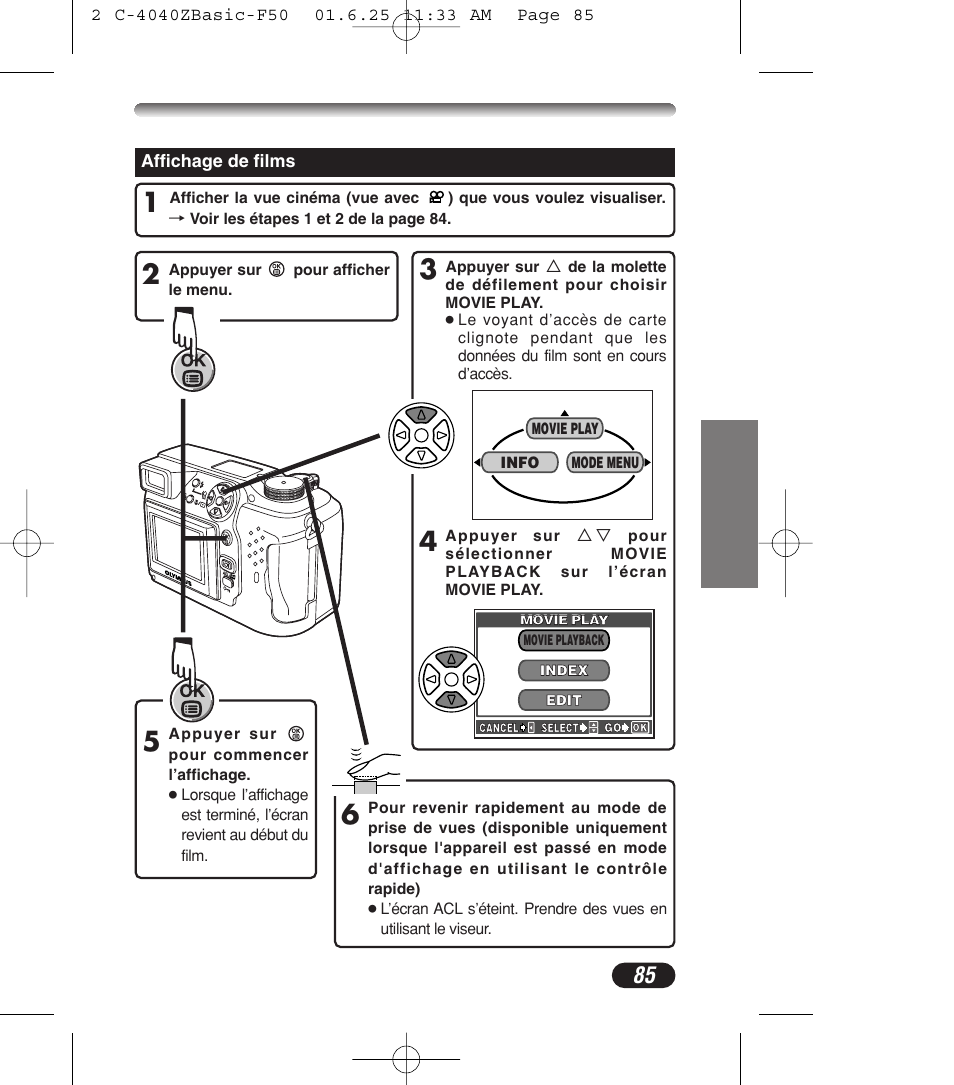 Olympus C-4040ZOOM User Manual | Page 85 / 196