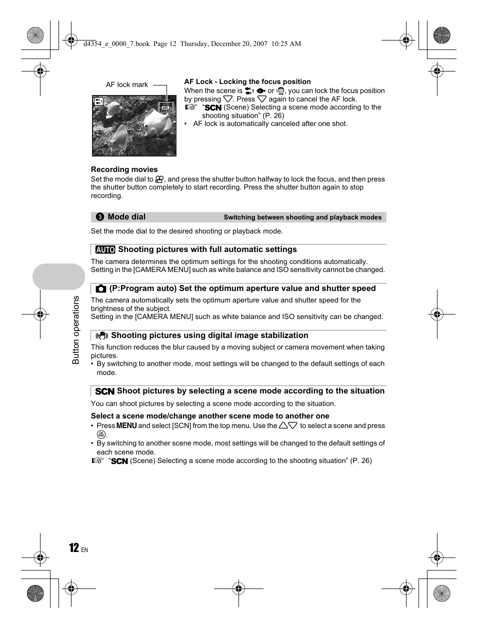 Olympus 1030 SW User Manual | Page 12 / 84