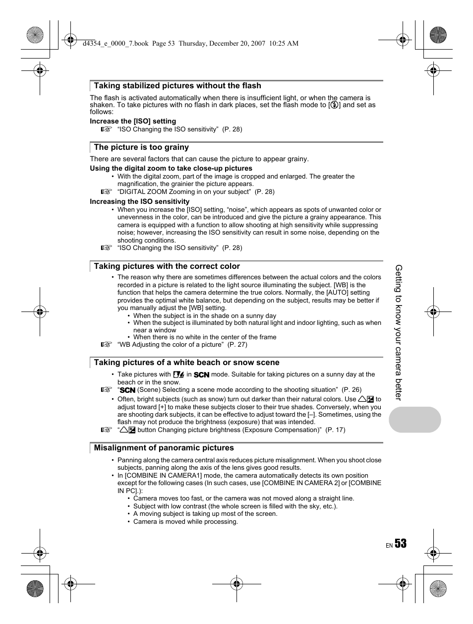 Olympus 1030 SW User Manual | Page 53 / 84