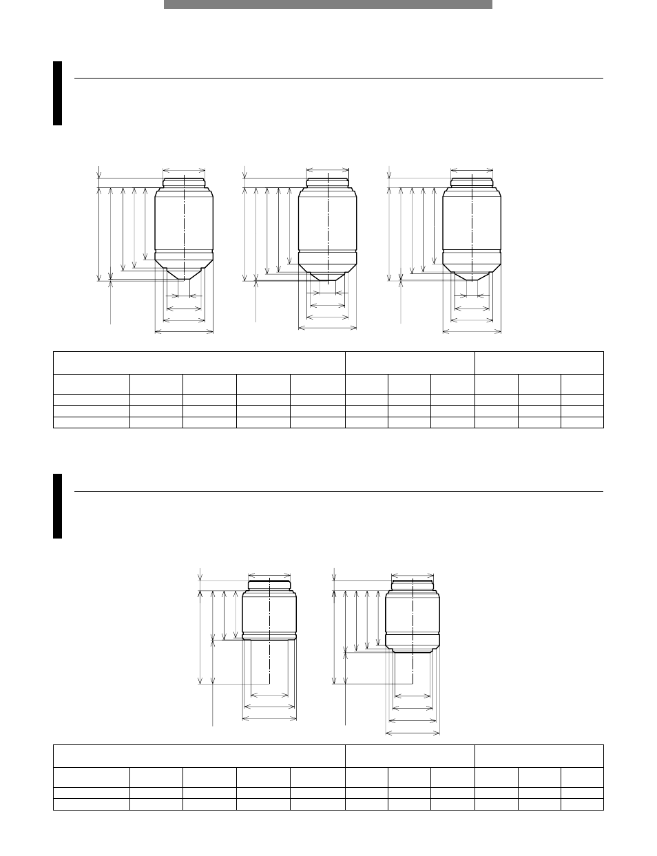 M plan apochromat, Super long wd m plan achromat, Uis objective lenses | Mplanapo series, Slmplan series | Olympus Microscope User Manual | Page 13 / 48