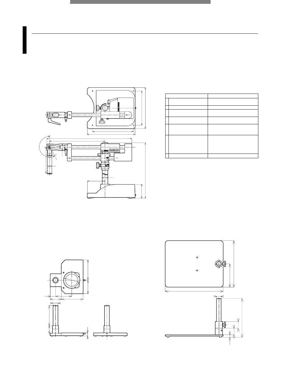 Stands, Microscope system bxfm | Olympus Microscope User Manual | Page 23 / 48