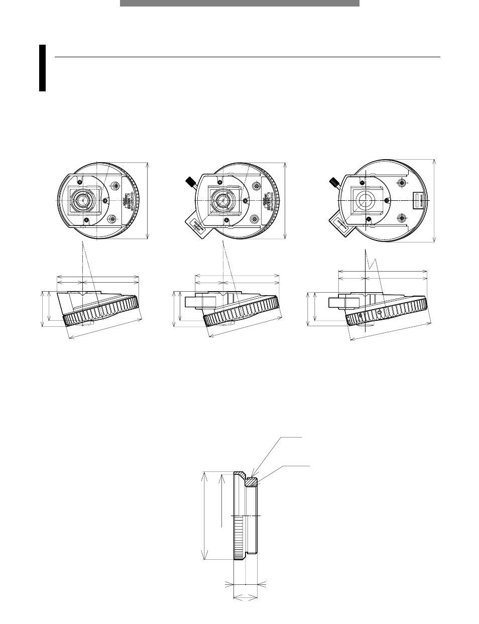 Revolving nosepieces for bf/df objective lenses, Revolving nosepieces | Olympus Microscope User Manual | Page 36 / 48