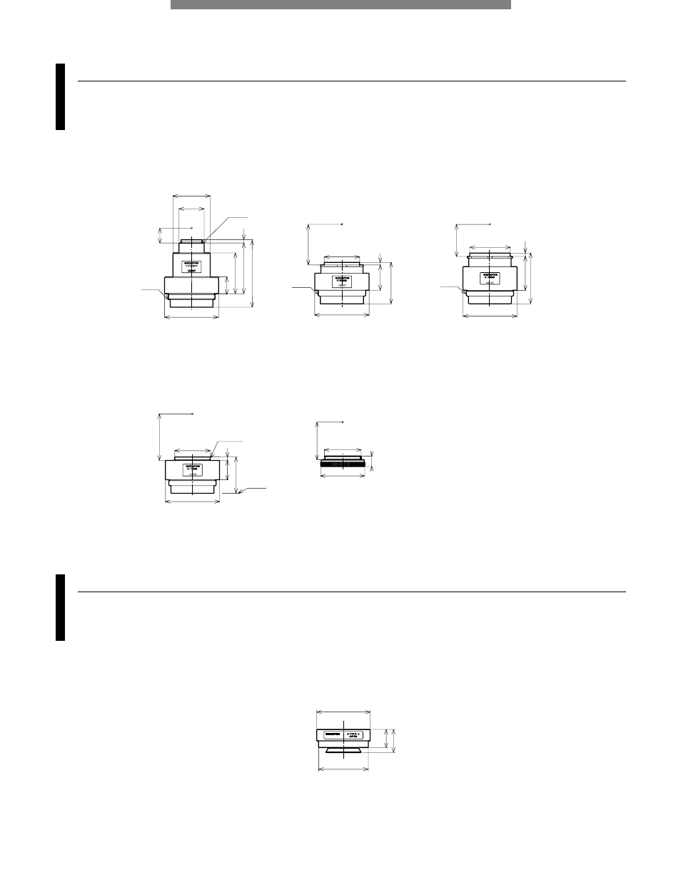 Video camera port, Video camera mount adapters, Video camera adapters | Olympus Microscope User Manual | Page 38 / 48