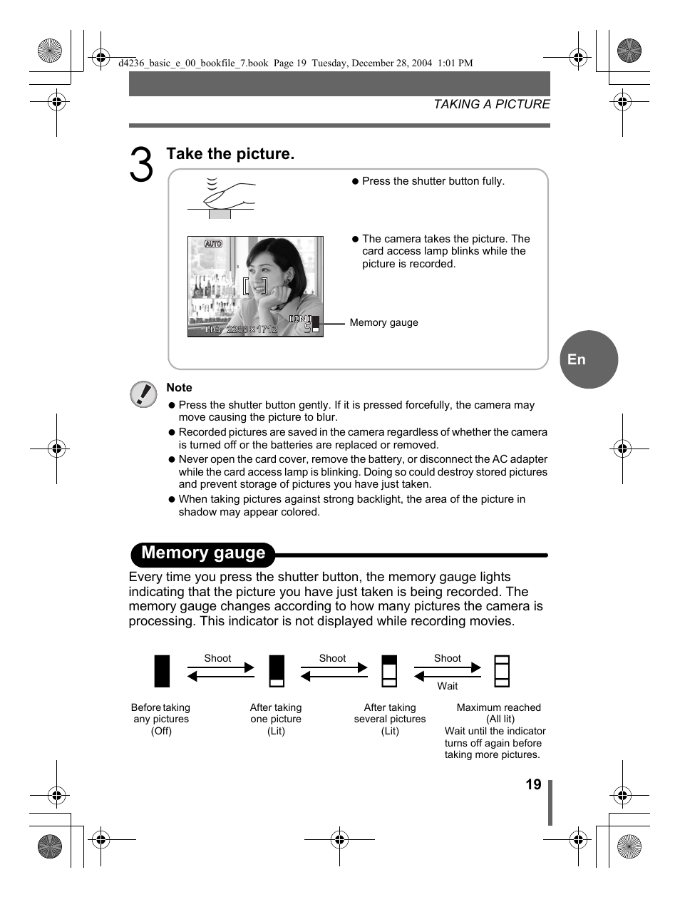 Ab c d | Olympus C-480 User Manual | Page 19 / 100