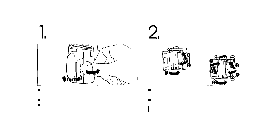 Loading the batteries | Olympus zoom2000 DLX User Manual | Page 12 / 44