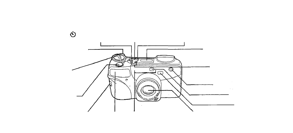 Preparations, Names and functions of parts | Olympus zoom2000 DLX User Manual | Page 4 / 44