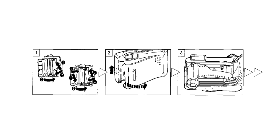 Outline of operations, Basic shooting procedures | Olympus zoom2000 DLX User Manual | Page 8 / 44