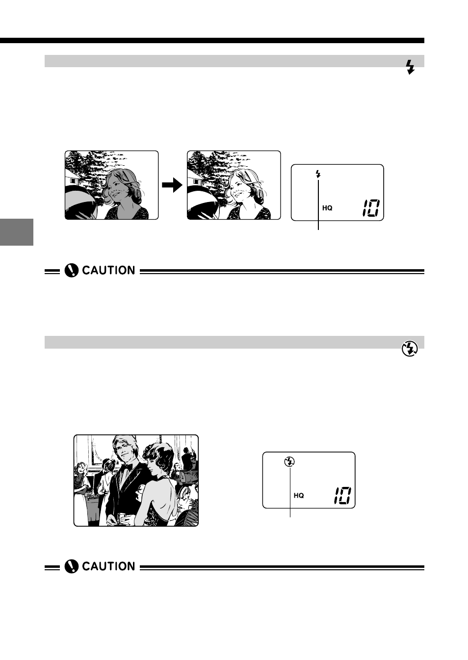 Using flash for all shots (forced flash mode) | Olympus C-2040ZOOM User Manual | Page 126 / 224