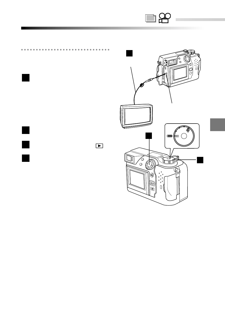 Viewing images on a tv, Displaying, editing and erasing your pictures | Olympus C-2040ZOOM User Manual | Page 143 / 224