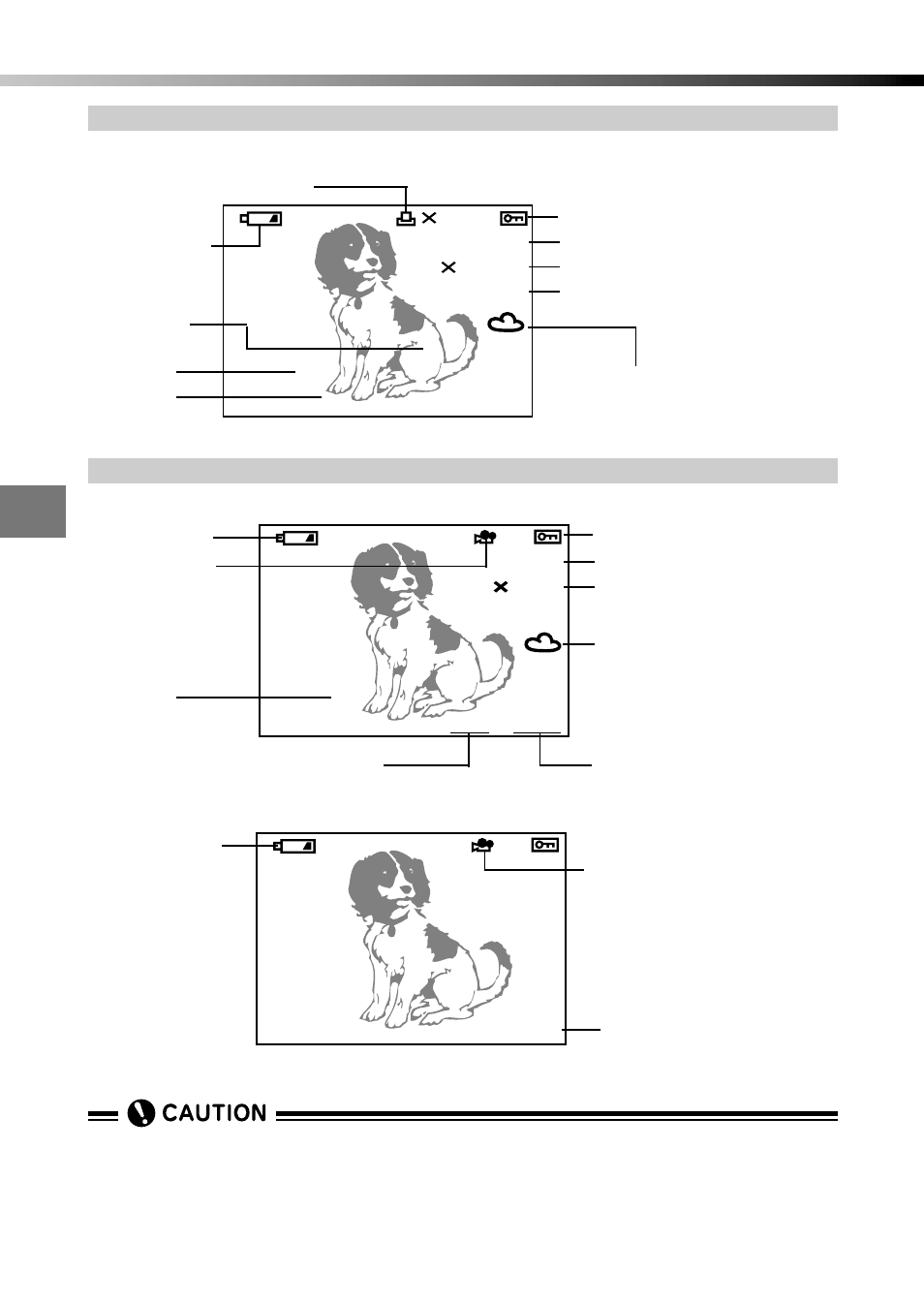 Displaying image information for pictures, Displaying image information for movies | Olympus C-2040ZOOM User Manual | Page 146 / 224