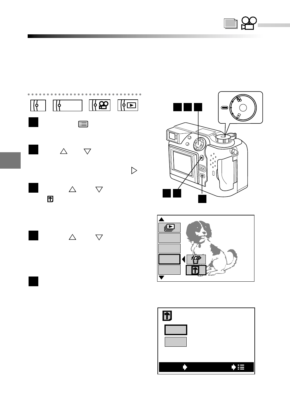 Initializing cards (formatting), Displaying, editing and erasing your pictures, Press the (menu) button | Press or to select "yes | Olympus C-2040ZOOM User Manual | Page 154 / 224