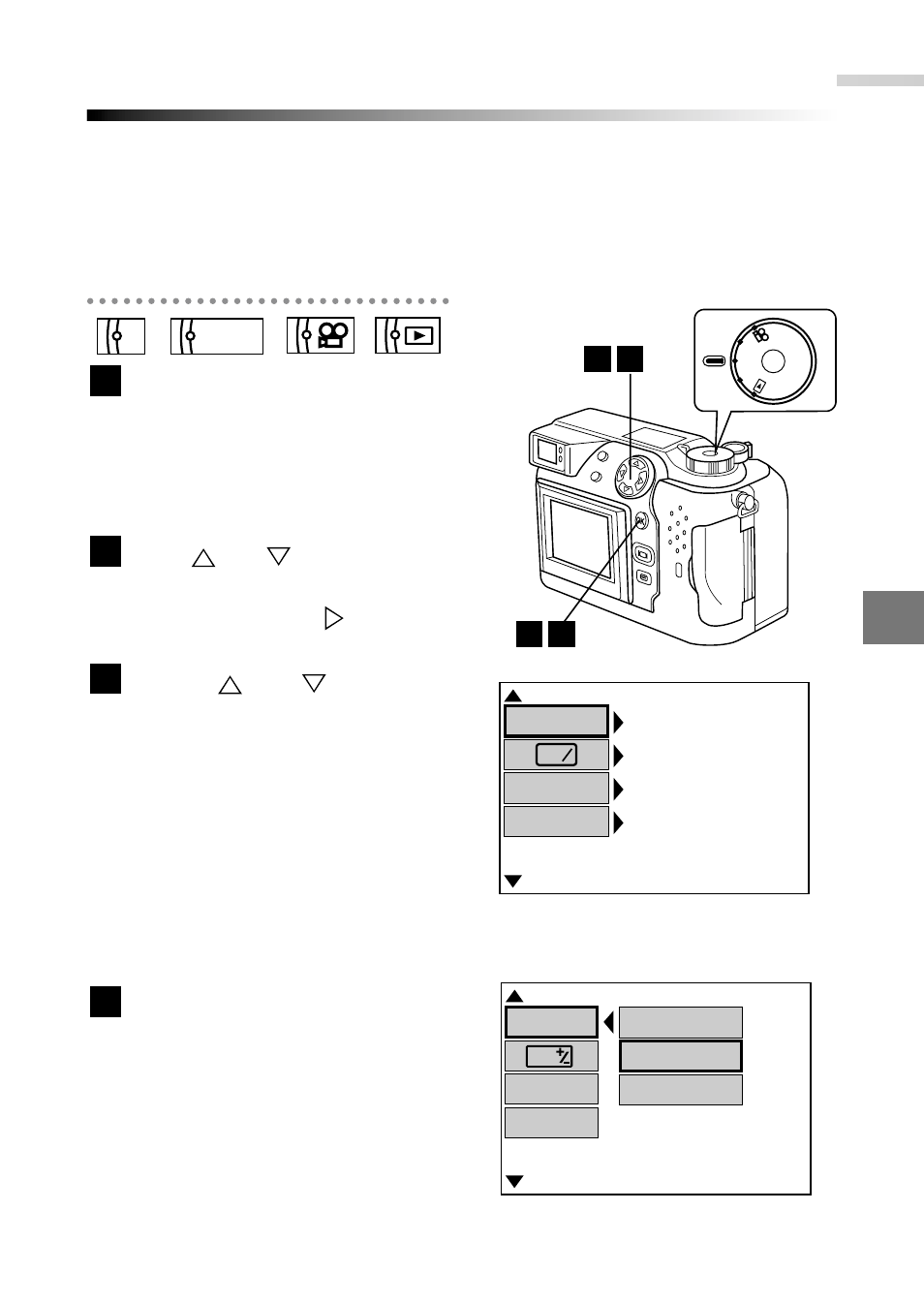 Mode setup, Display the mode setup screen, All reset sharpness contrast | On normal normal red, Blue, On off custom | Olympus C-2040ZOOM User Manual | Page 173 / 224