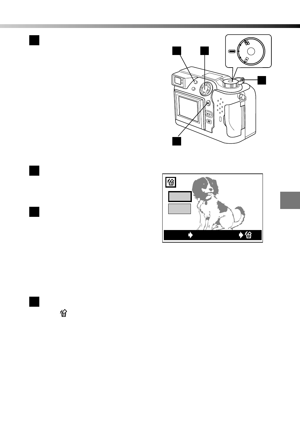 Saving/erasing images right after shooting (check) | Olympus C-2040ZOOM User Manual | Page 185 / 224