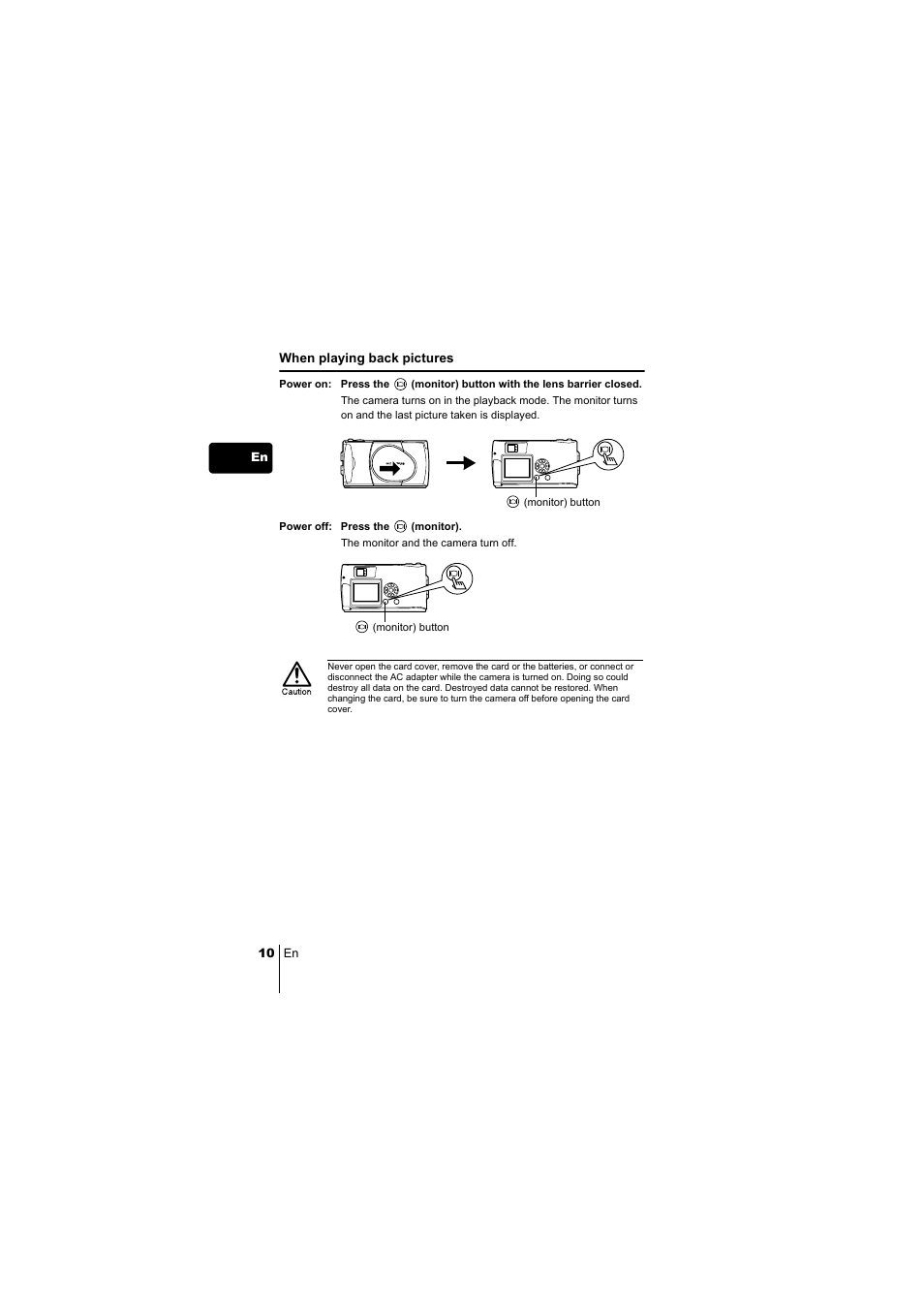 Olympus C-220 Zoom User Manual | Page 10 / 180