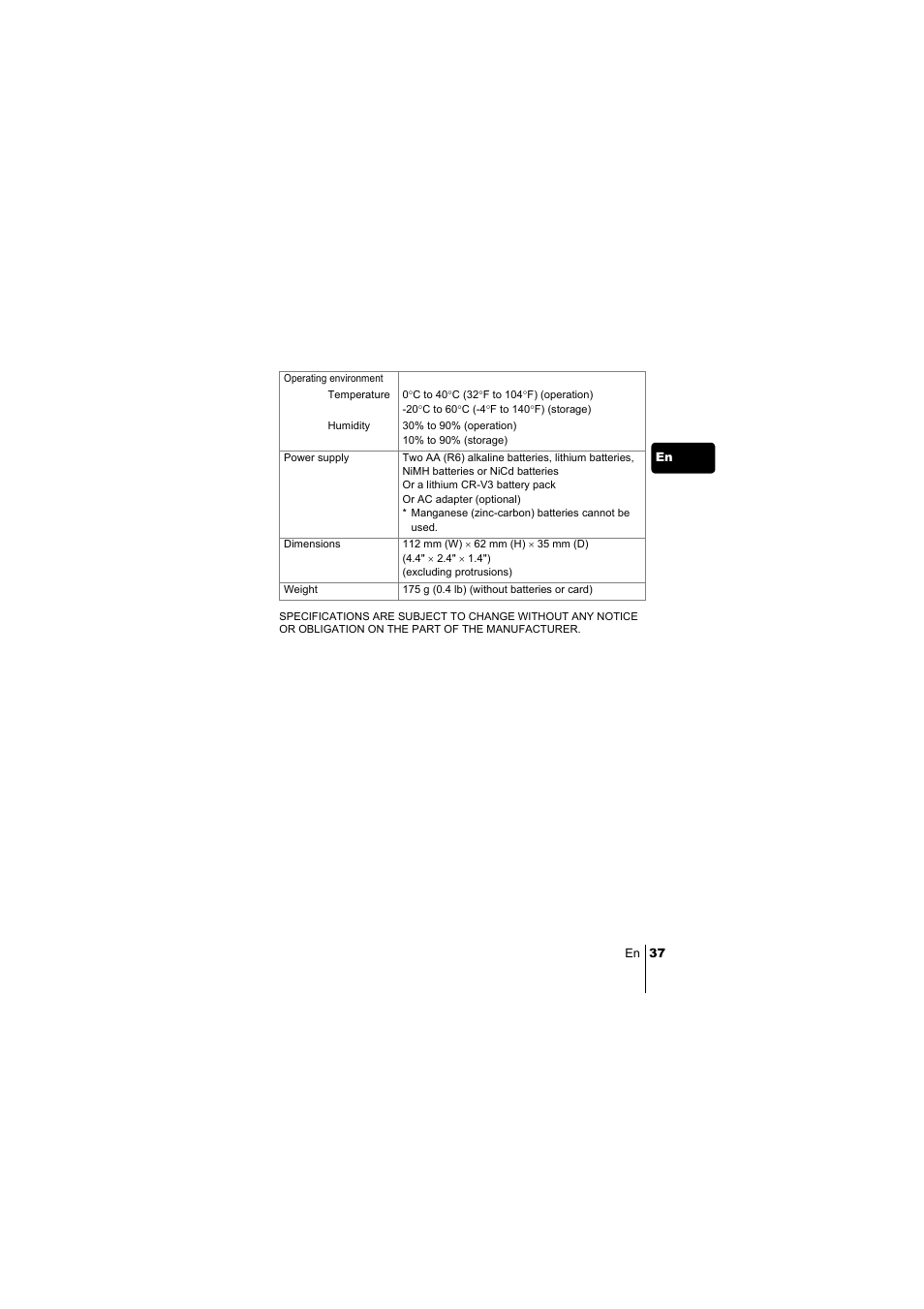 Olympus C-220 Zoom User Manual | Page 37 / 180