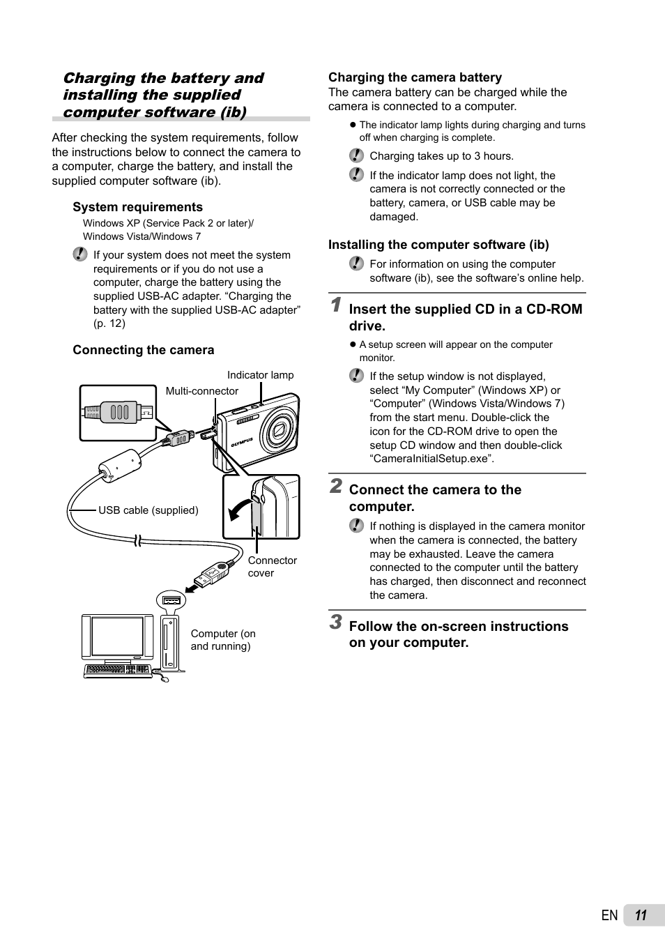 Olympus FE-4030 User Manual | Page 11 / 61