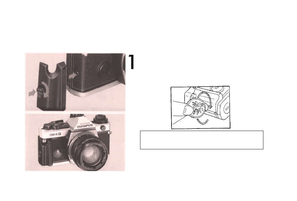 Attaching the grip | Olympus om-4t User Manual | Page 66 / 74