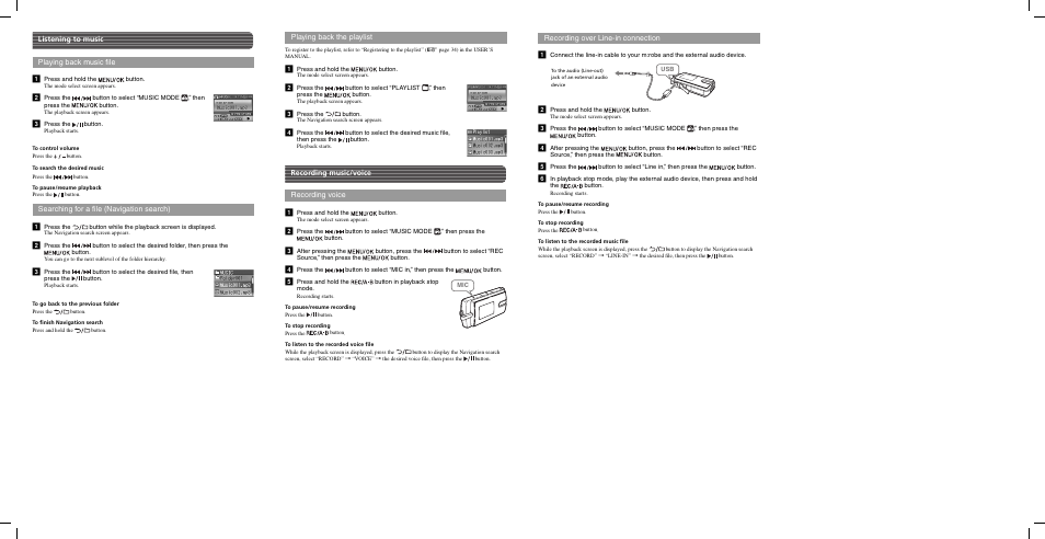 Olympus MR-F10 User Manual | Page 2 / 2